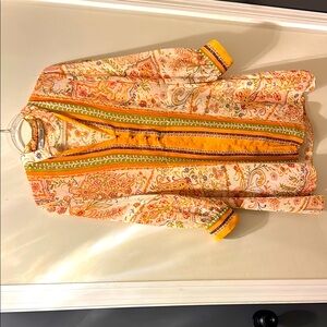 Colorful Paisley mini dress